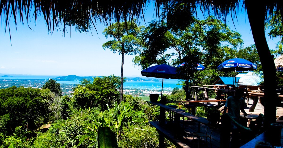 Patong Mountain in Phuket Thailand