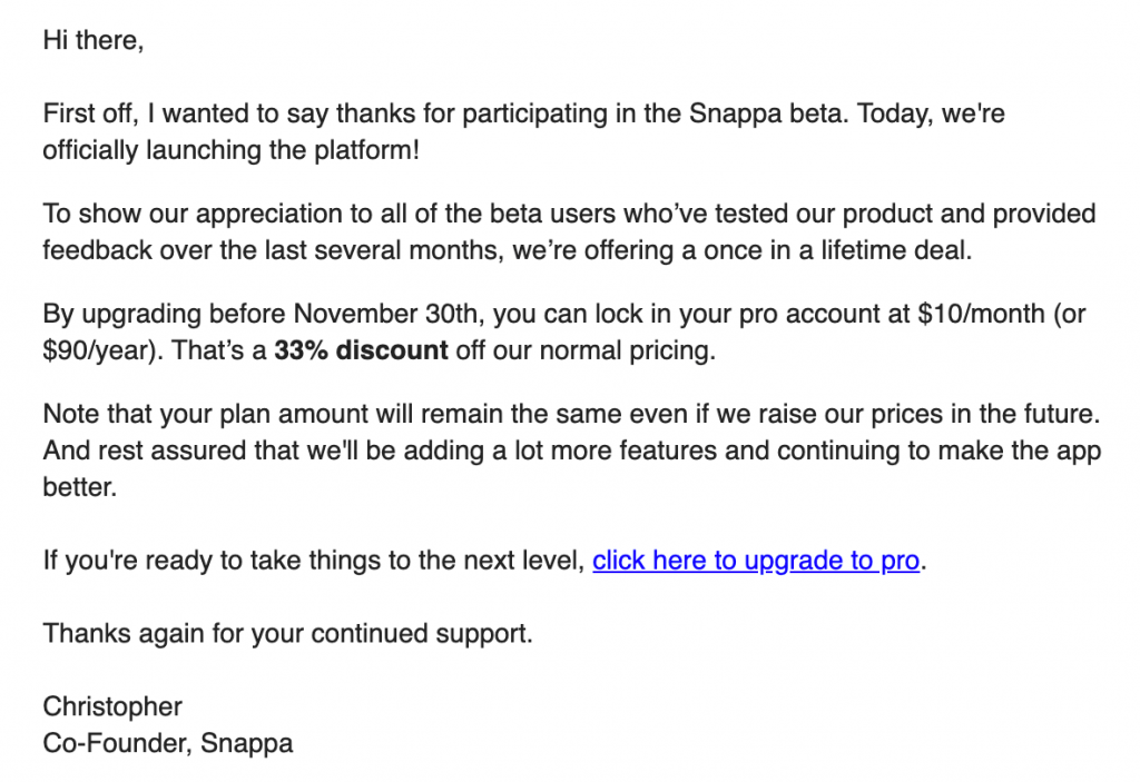 emails to use for snap raise